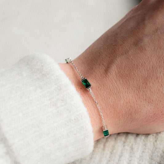 Baguette Crystal Bracelet