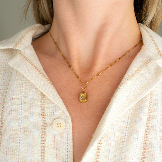 Crystal Charm Necklace