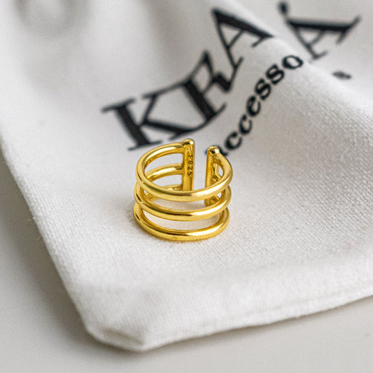 Spiral Band Ear Cuff