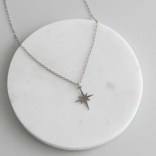 North Star Charm Necklace