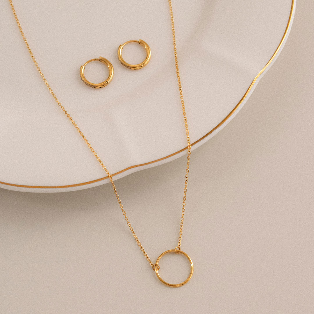 Chic Gold-plated Set