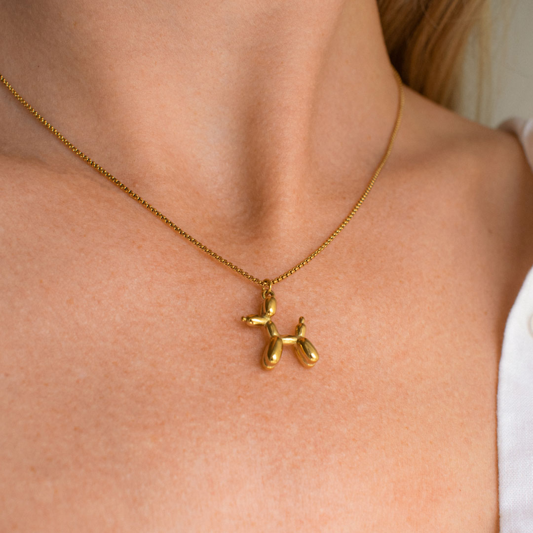 Balloon Dog Necklace