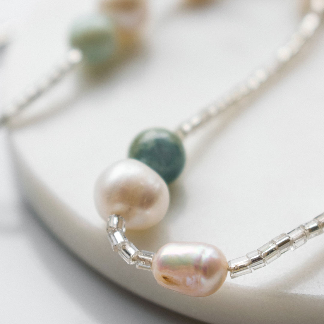 Mixed Size Beads Necklace | Made in Estonia 🇪🇪