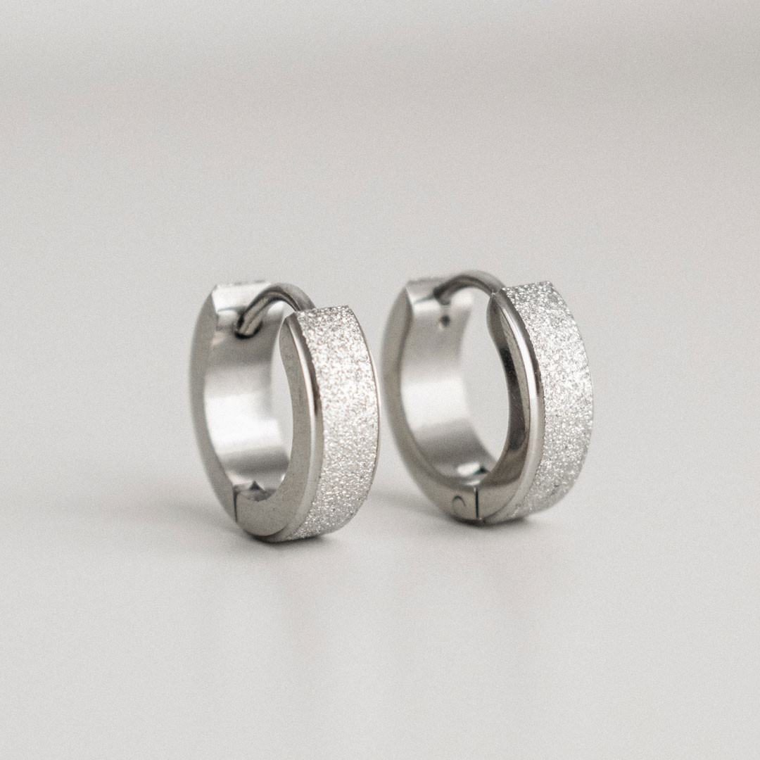 Sparkle Hoop Earrings