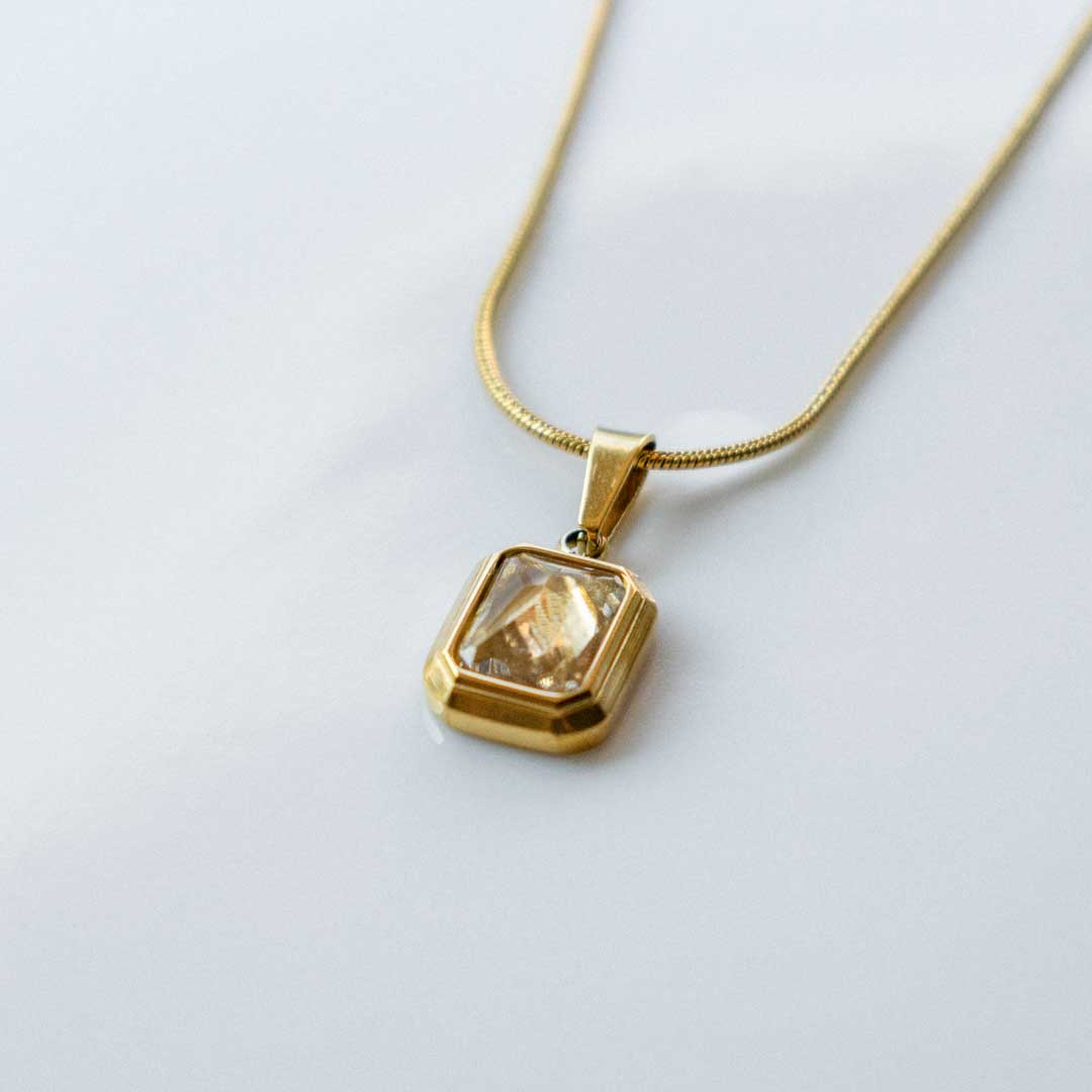 Crystal Charm Necklace