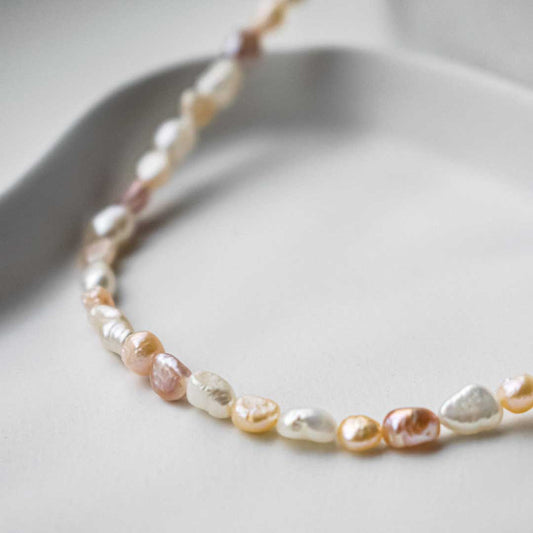 Classic Pearl Beaded Necklace | Made in Estonia 🇪🇪