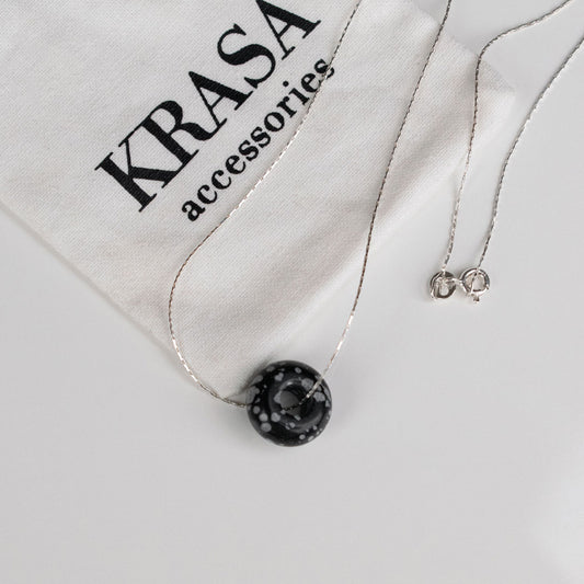 Bead Necklace | Polka Dot