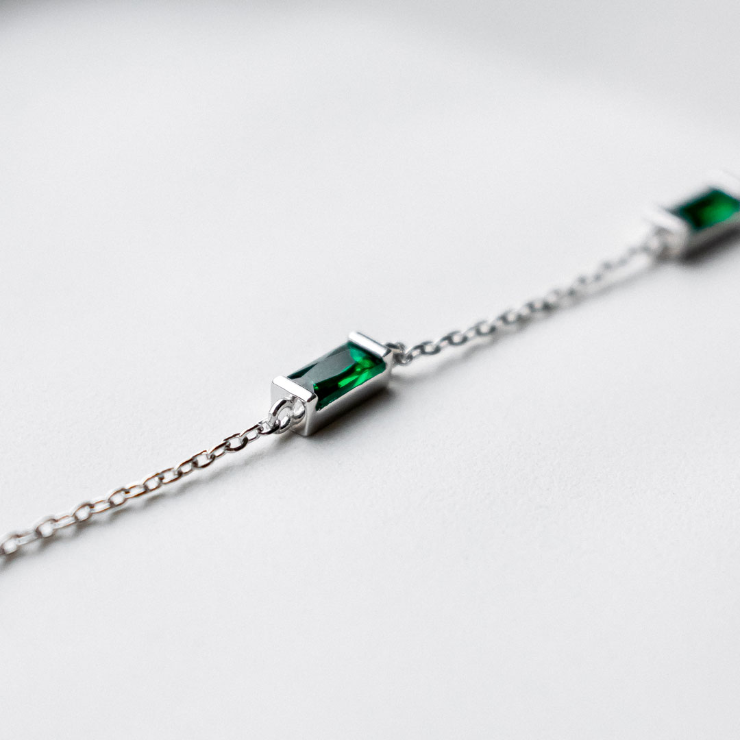 Baguette Crystal Bracelet