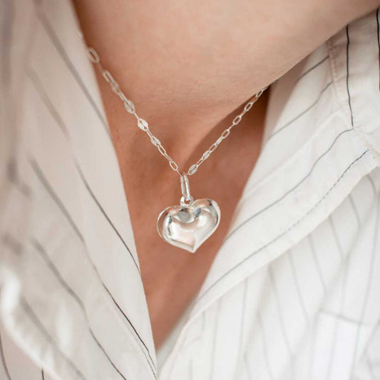 Puffy Heart Necklace