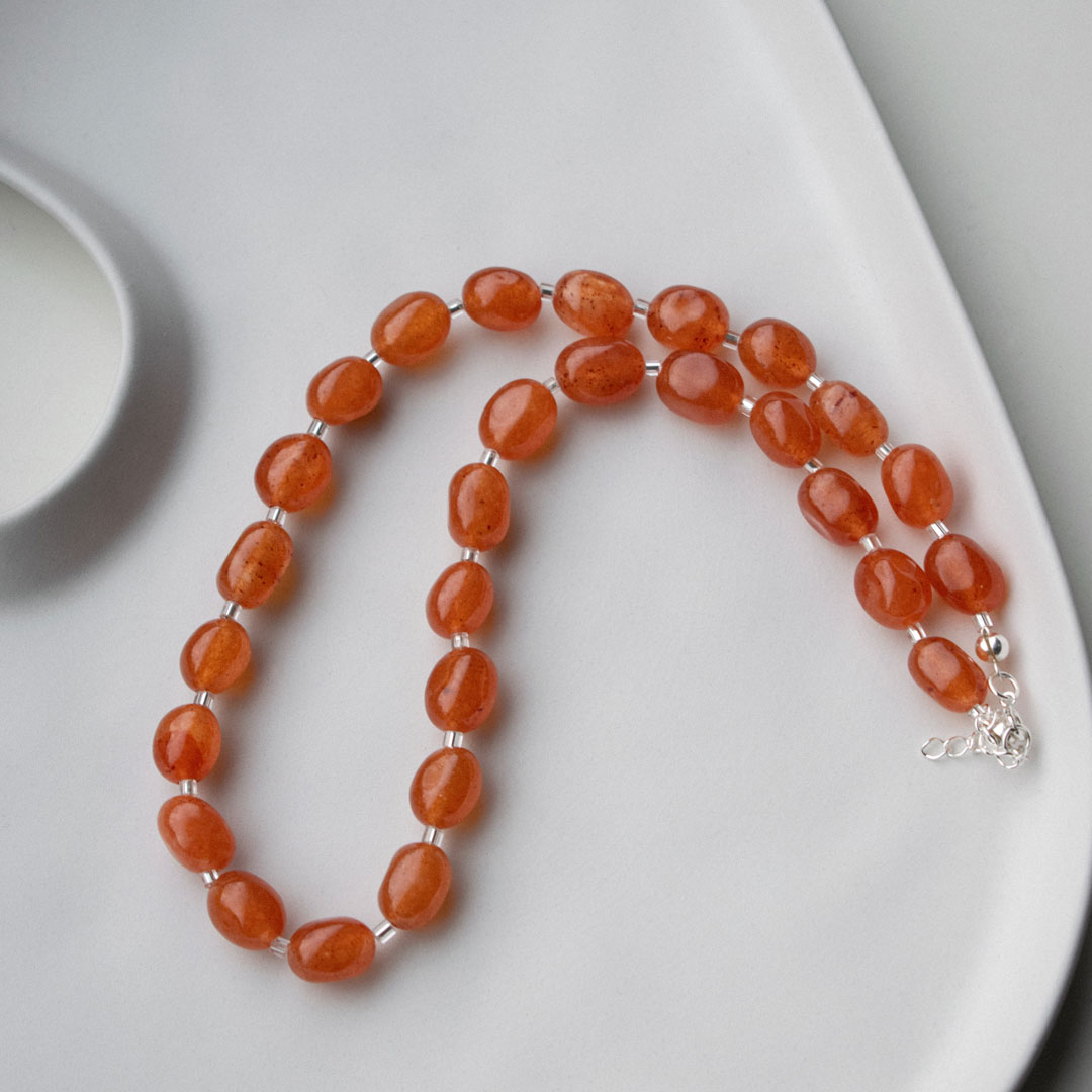 Hawaiian Sunset Statement Necklace | Made in Estonia 🇪🇪