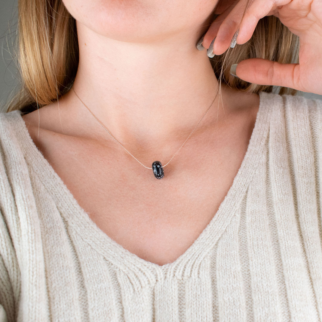 Bead Necklace | Polka Dot