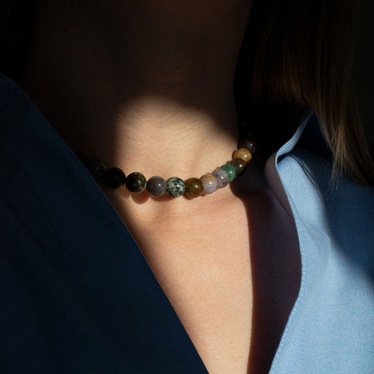 Tourmaline Beaded Necklace | Made in Estonia 🇪🇪