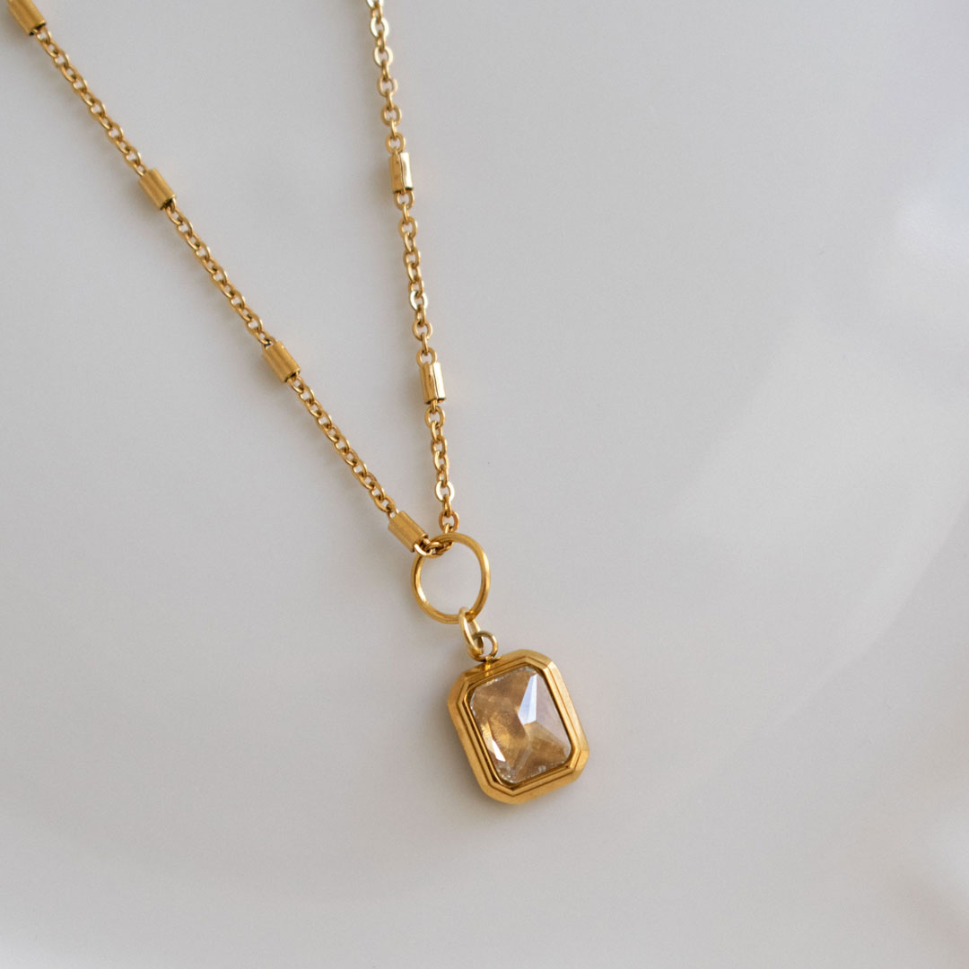 Crystal Charm Necklace