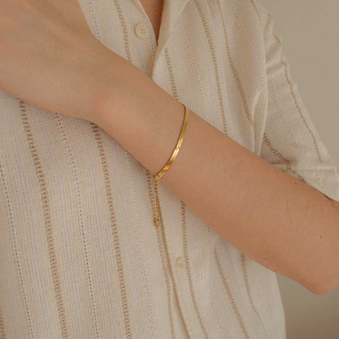 Snake Chain Set - Gold-Plated