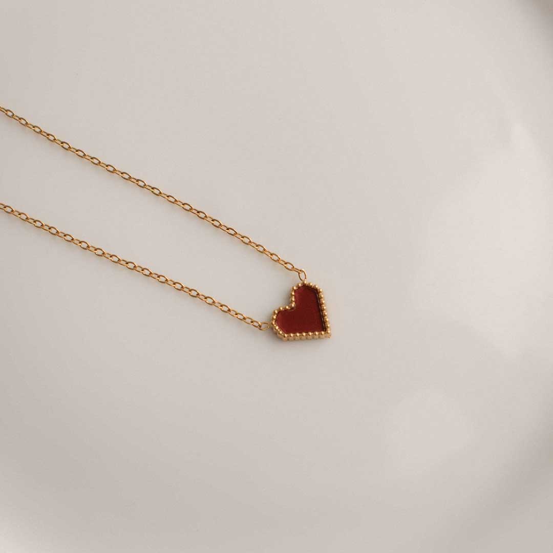 Gold-plated Heart Necklace