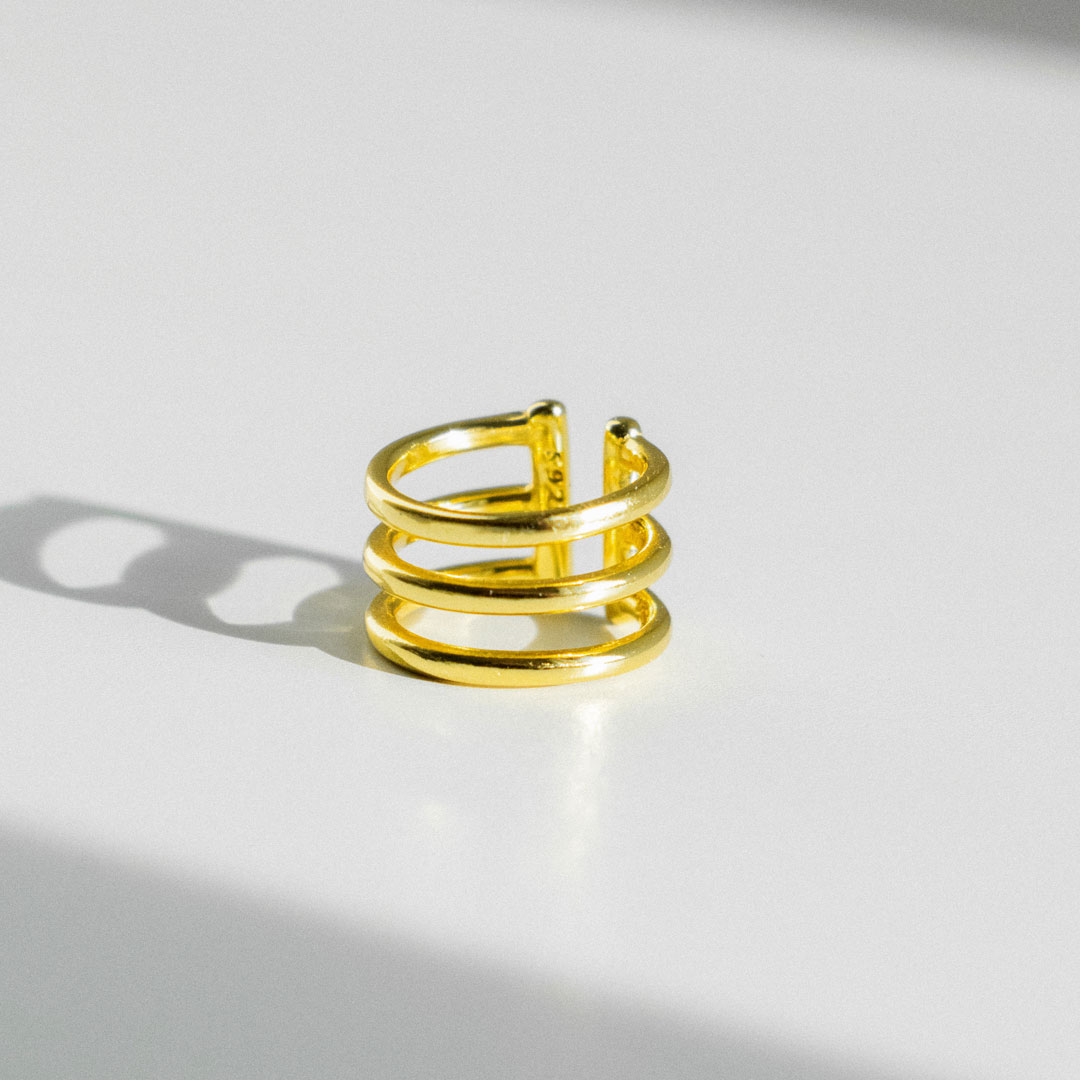 Spiral Band Ear Cuff