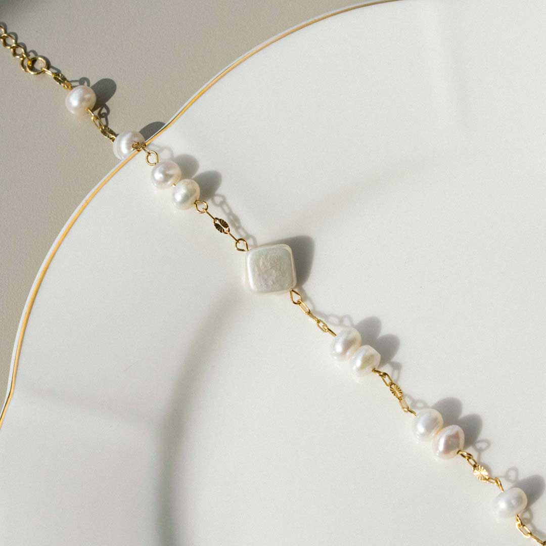 Pearl Rhombus Bracelet