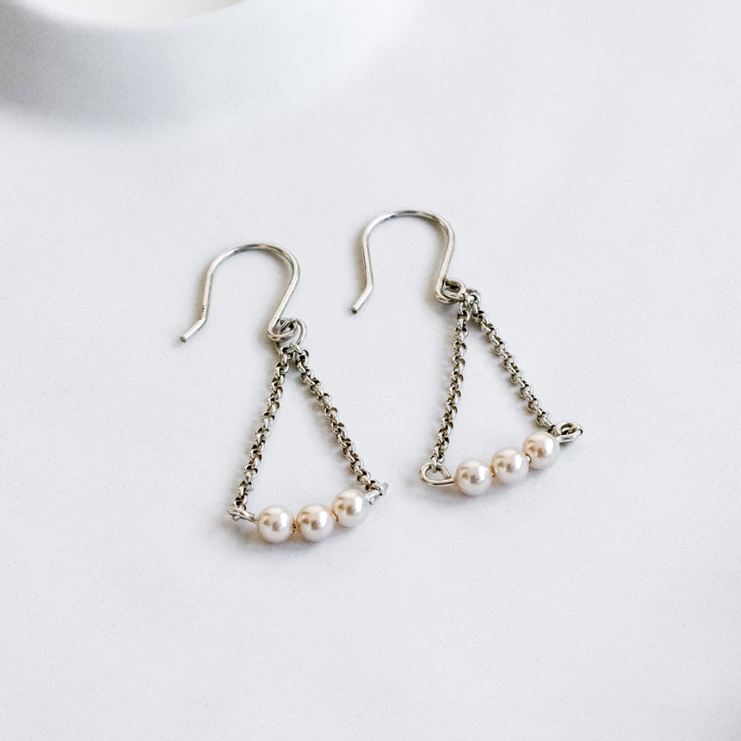 Pink Pearl Dangles | Made in Estonia 🇪🇪