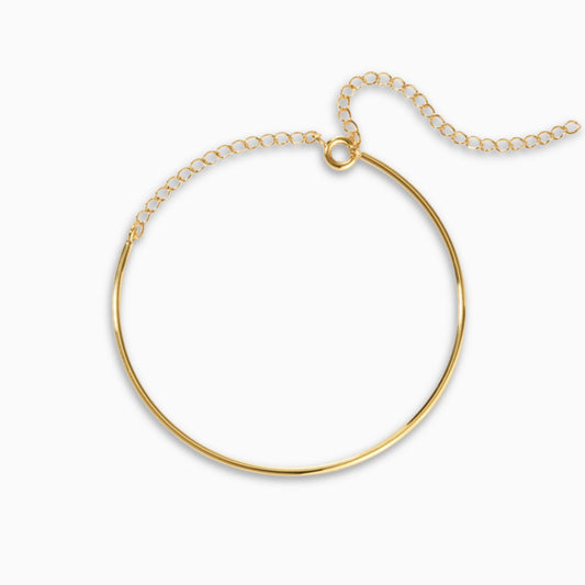 Thin Chain Bangle