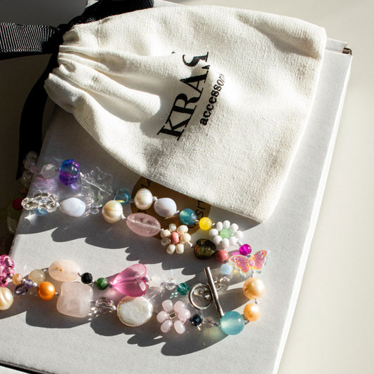 Flower Garden Gemstone Necklace | Made in Estonia 🇪🇪