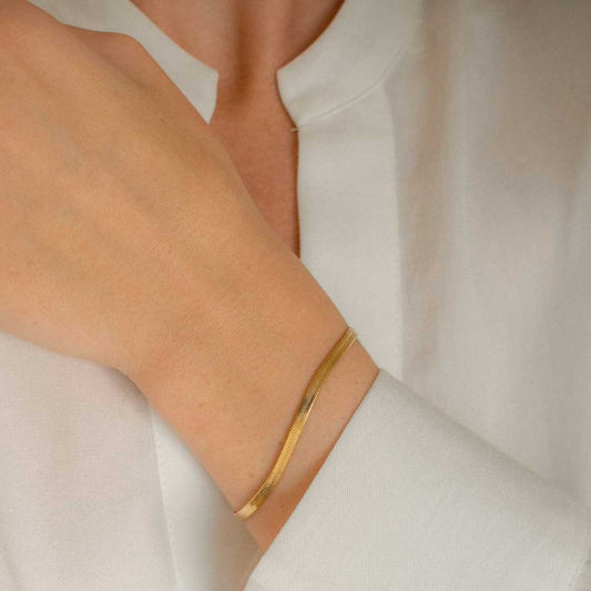 Flat Snake Bracelet