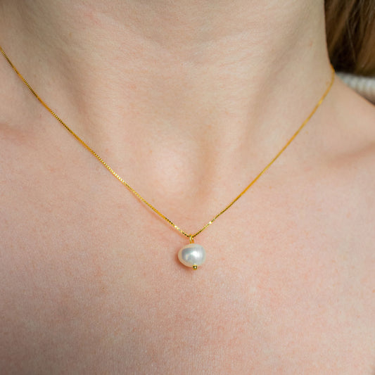 Pearl Charm Necklace