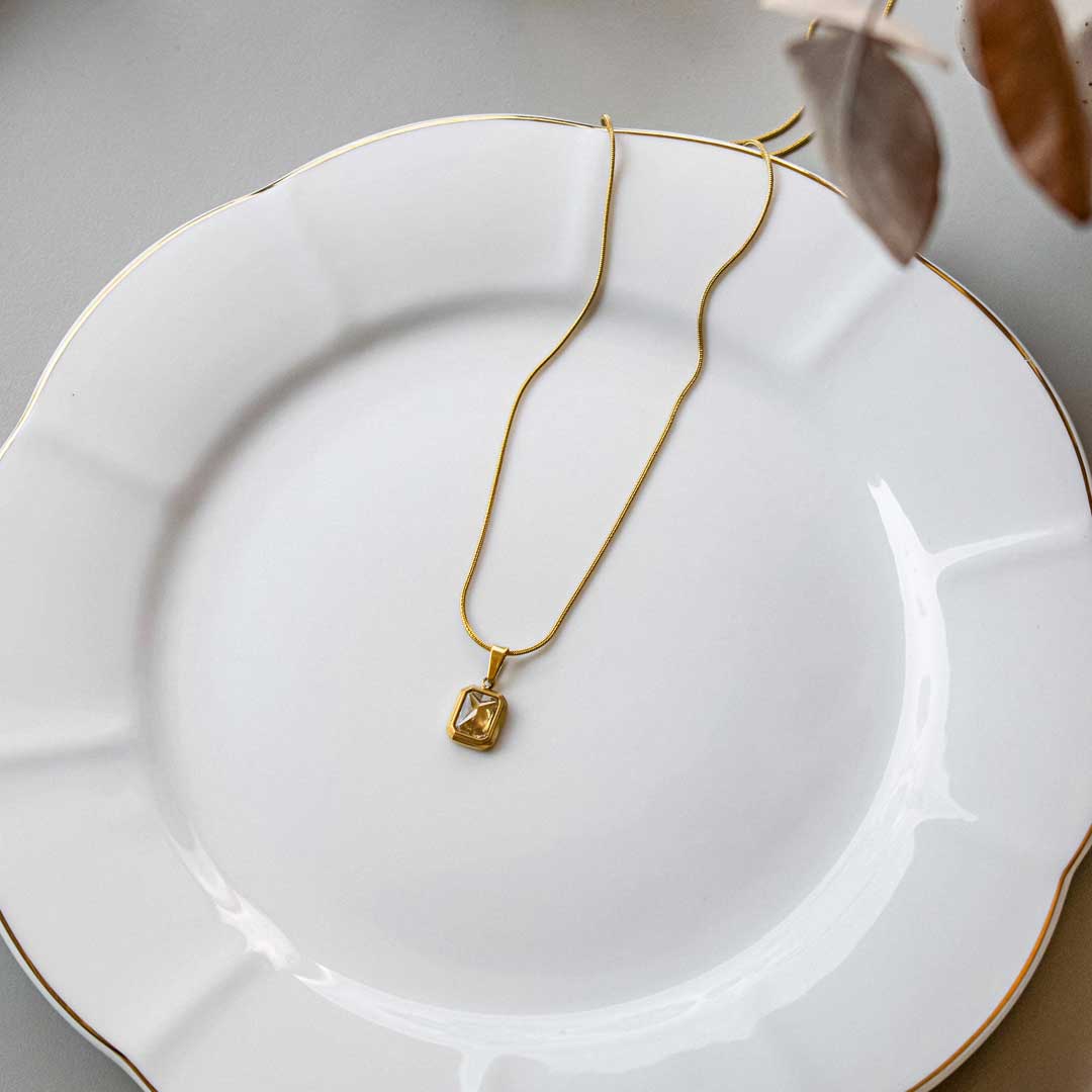 Crystal Charm Necklace