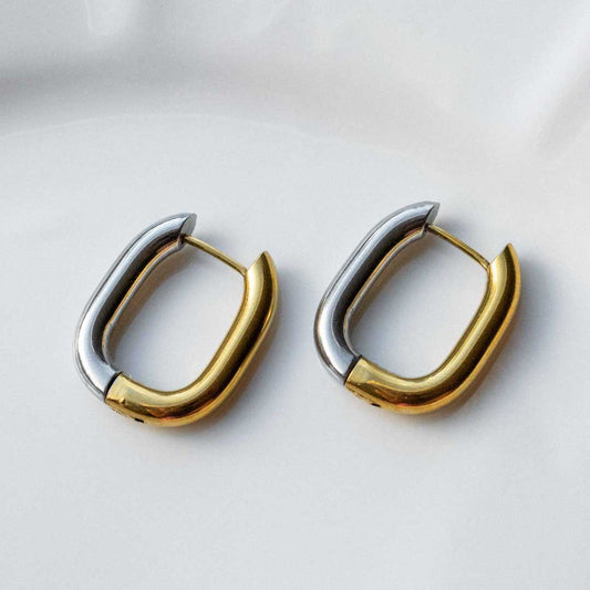 U-shaped Bicolor Hoops