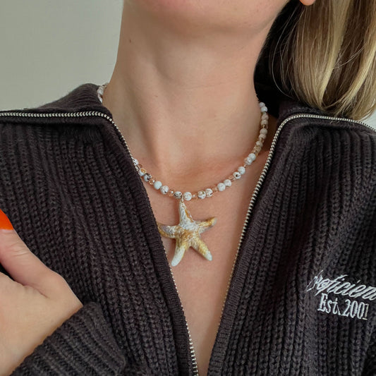 Boho Starfish Necklace | Made in Estonia 🇪🇪