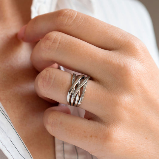 Chunky Sparkle Ring