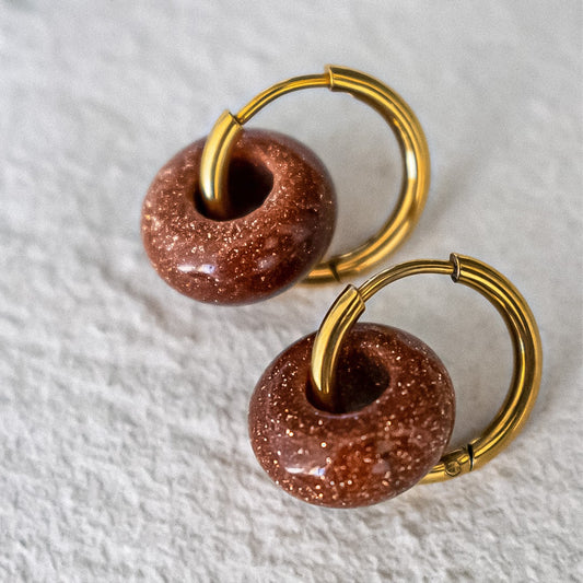 Donut Hoops | Gold Sand