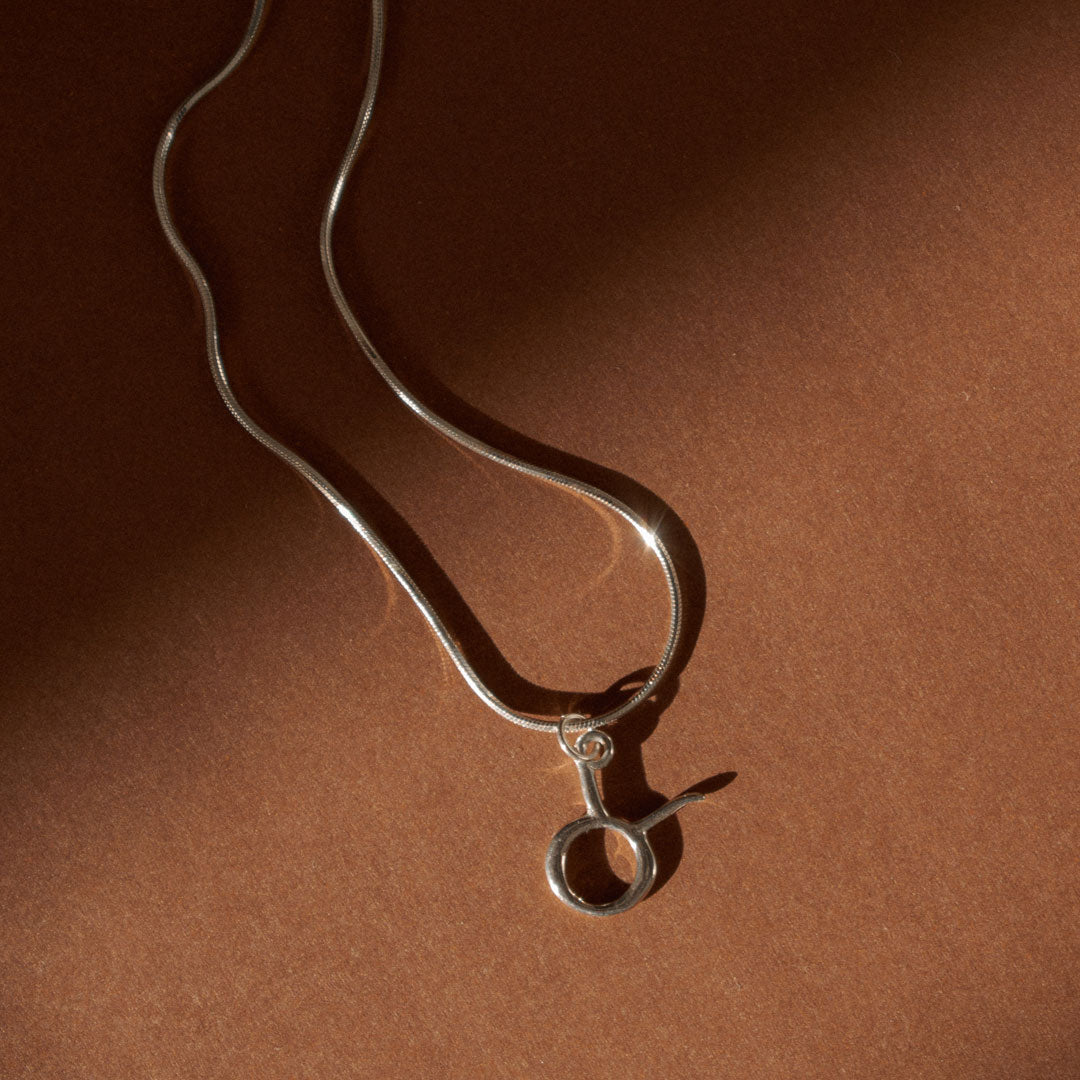 Телец | Серебряное колье со знаком зодиака | Сделано в Эстонии 🇪🇪