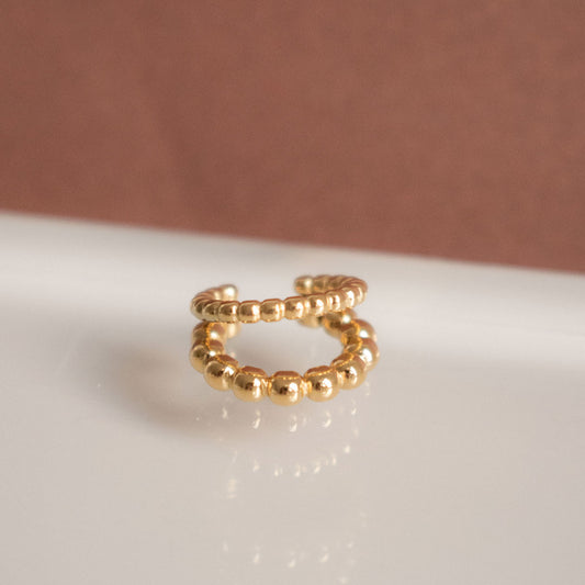 Double Bubble Ear Cuff
