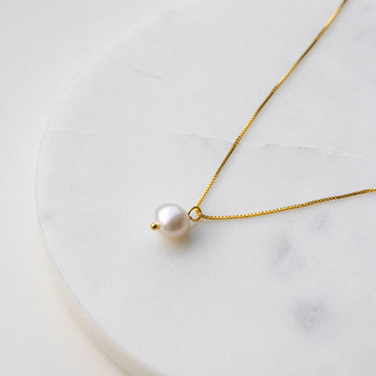 Pearl Charm Necklace