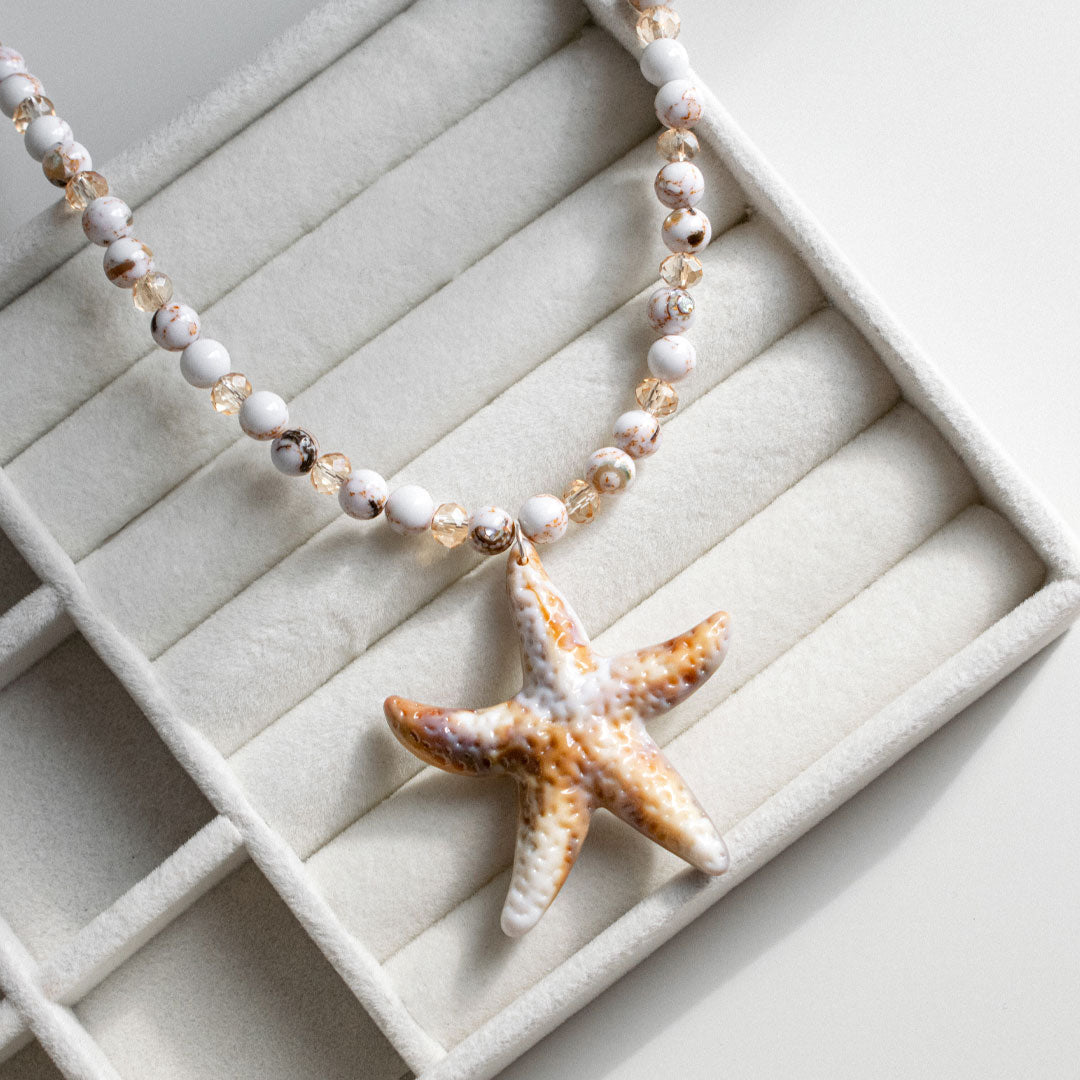 Boho Starfish Necklace | Made in Estonia 🇪🇪