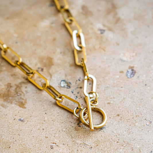 Initial Letter Paperclip Chain