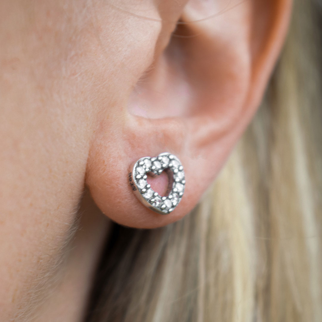 Heart Studs