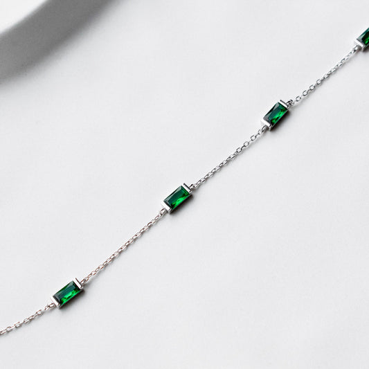 Baguette Crystal Bracelet