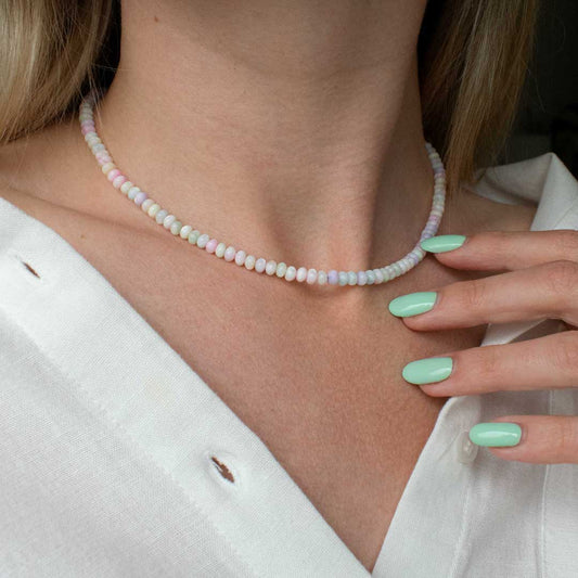 Pastel Dreams Beaded Necklace | Made in Estonia 🇪🇪