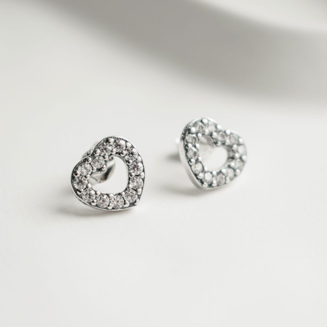 Heart Studs