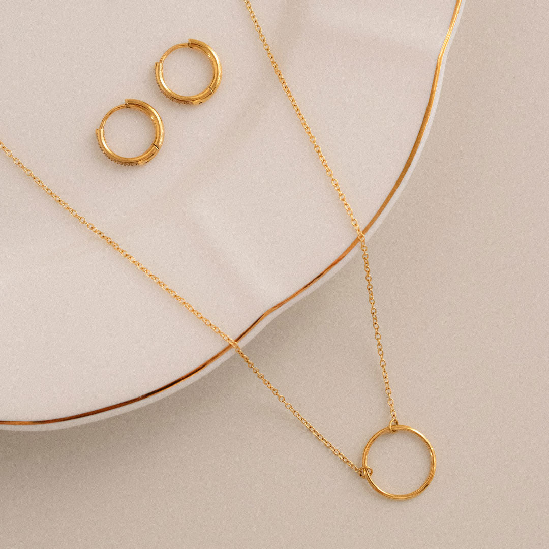Chic Gold-plated Set