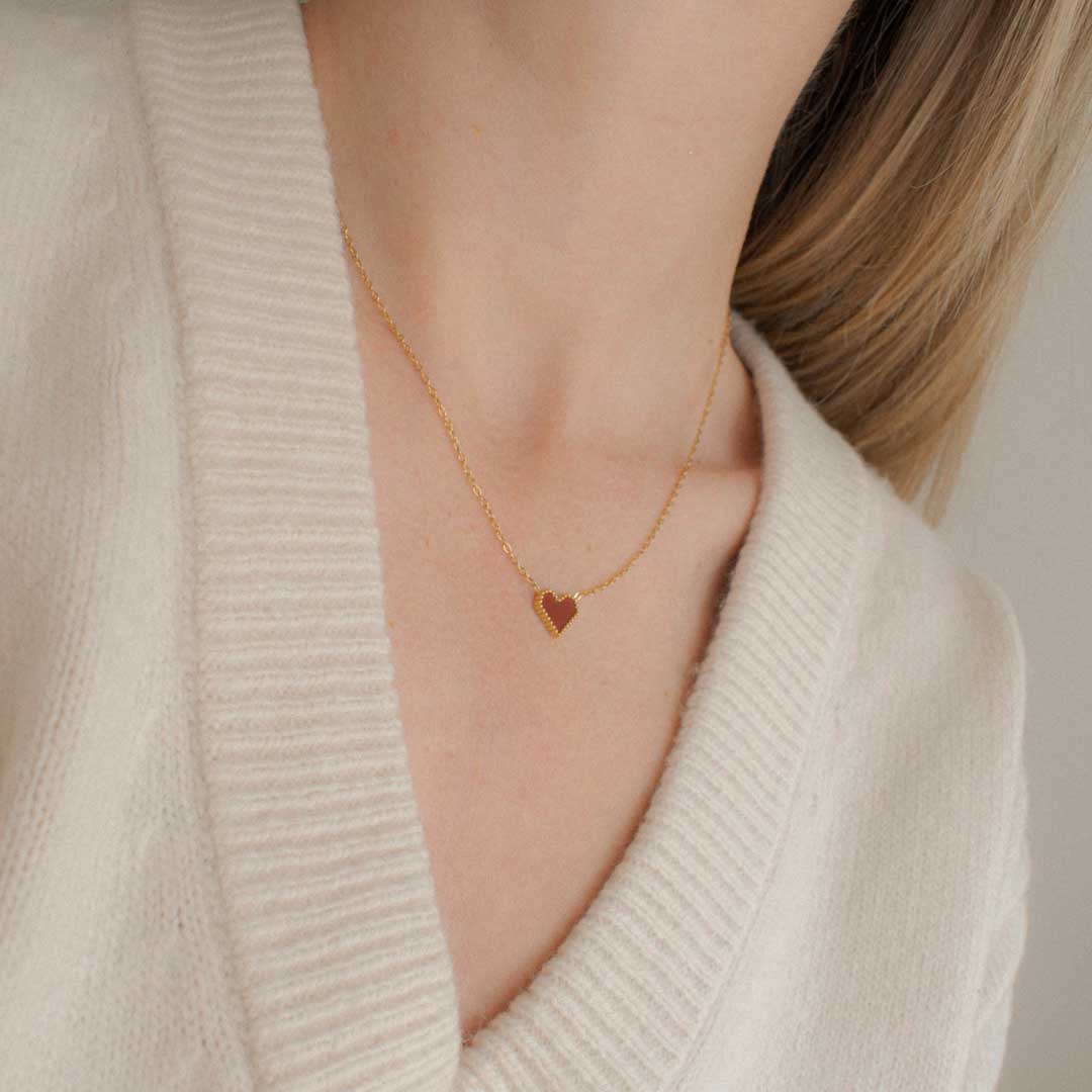 Gold-plated Heart Necklace