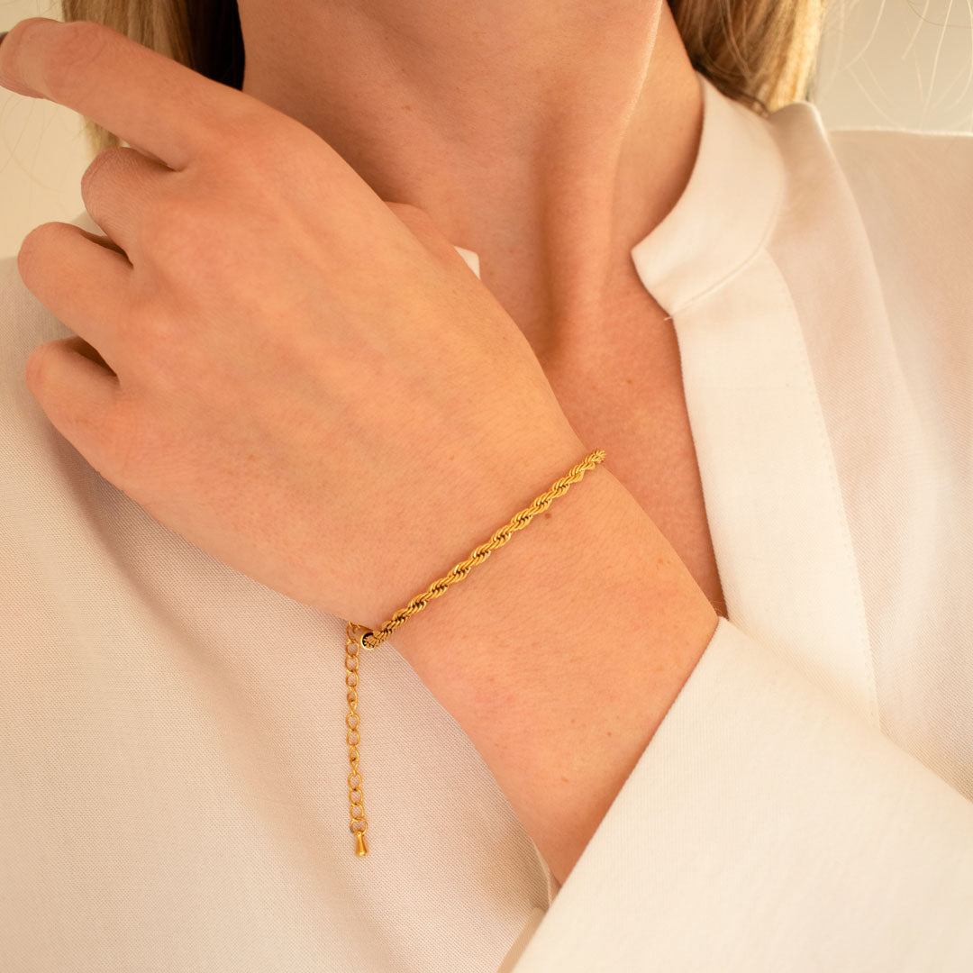 Twisted Charm Bracelet