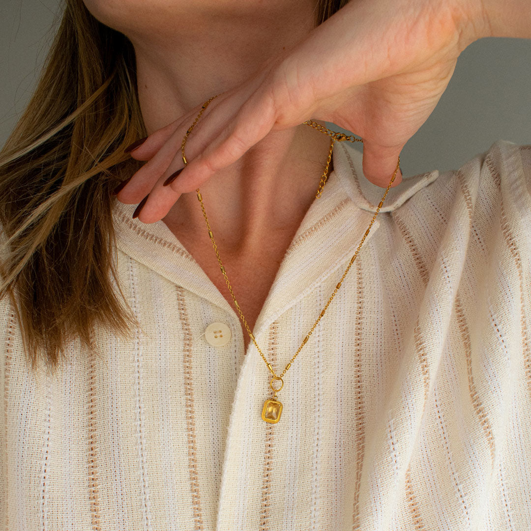 Crystal Charm Necklace