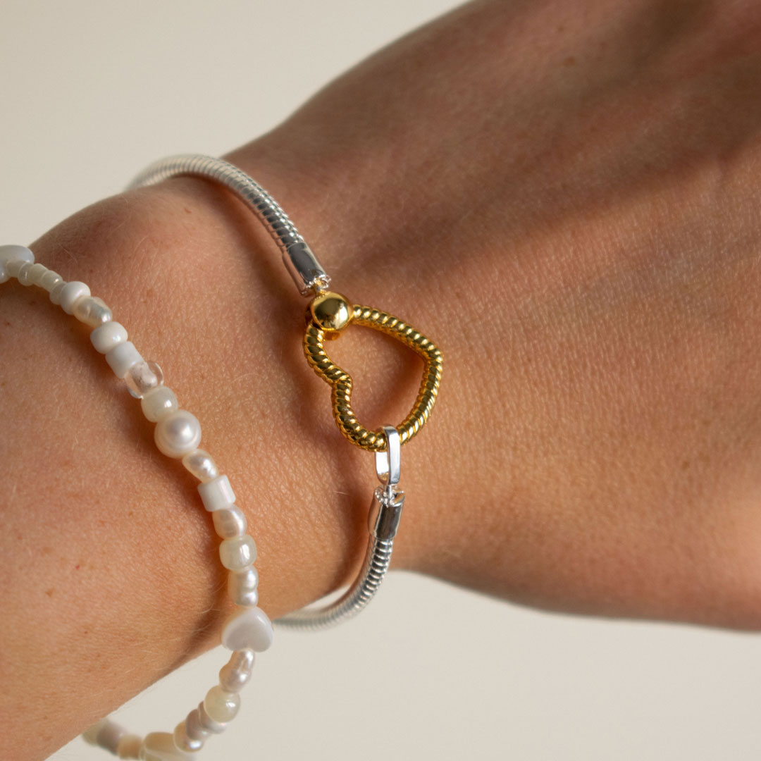 Golden Heart Bracelet