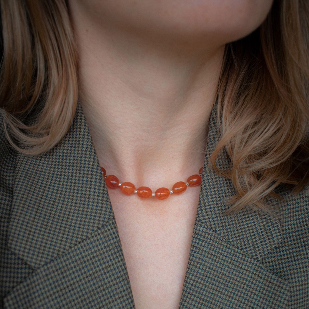 Hawaiian Sunset Statement Necklace | Made in Estonia 🇪🇪