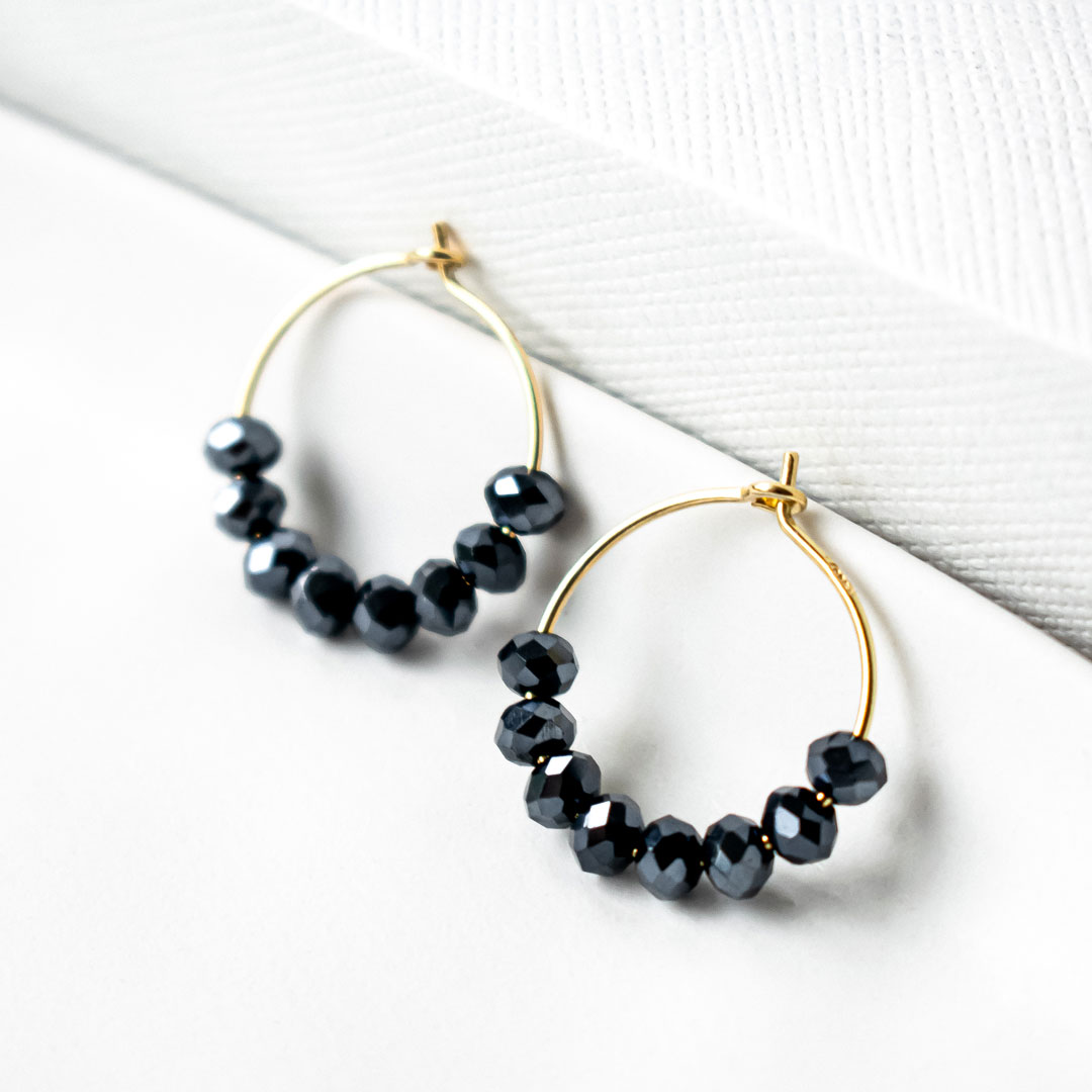 Beaded Wire Hoops | Made in Estonia 🇪🇪