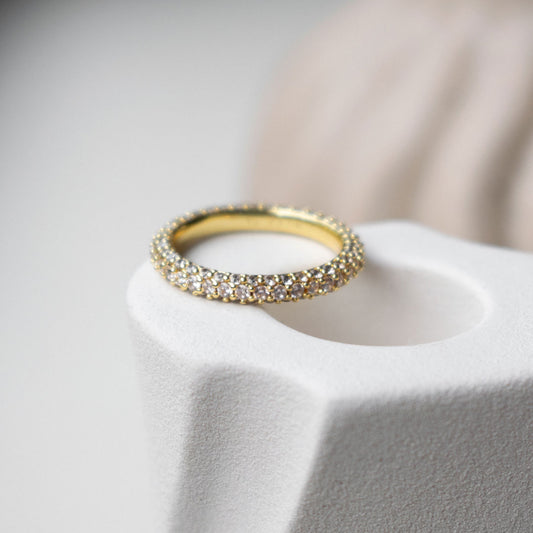 Minimal Sparkle Ring