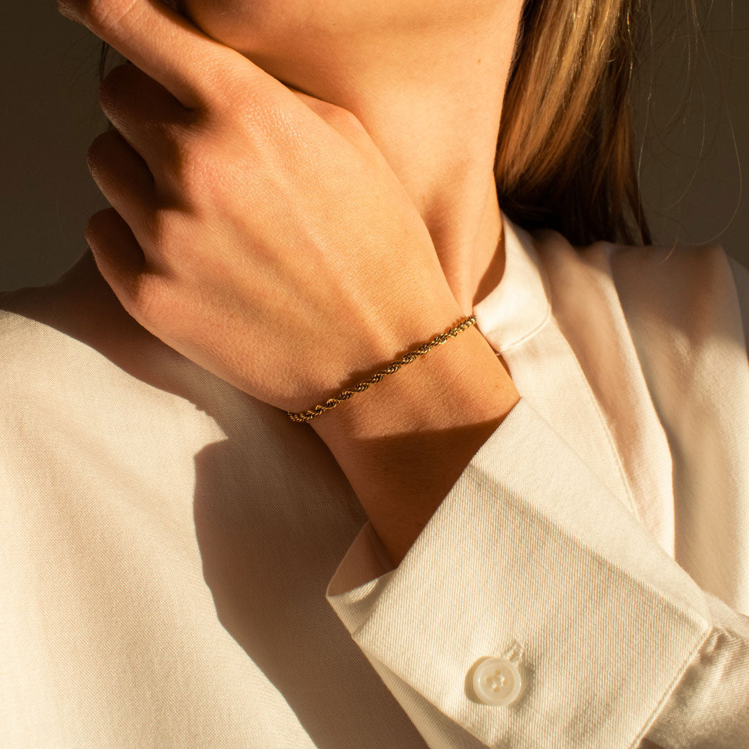 Twisted Charm Bracelet