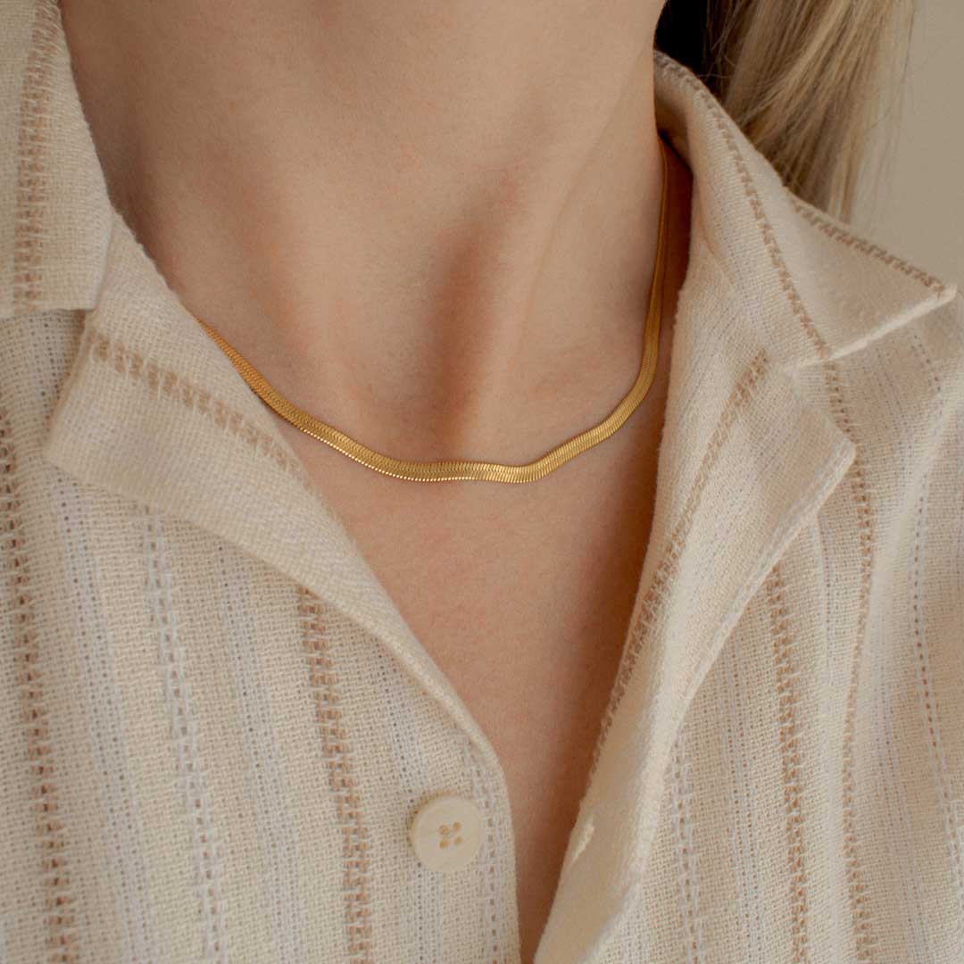 Snake Chain Set - Gold-Plated